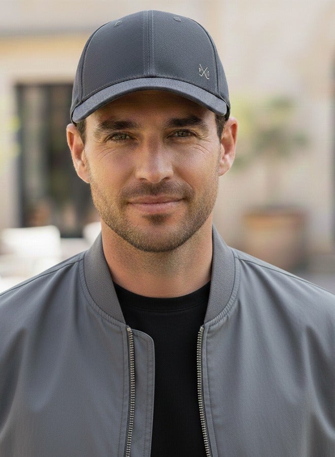 Riblor Bosco Baseball Cap Grey - Image 2